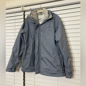 Columbia Women's Light Gray Double Ski Jacket